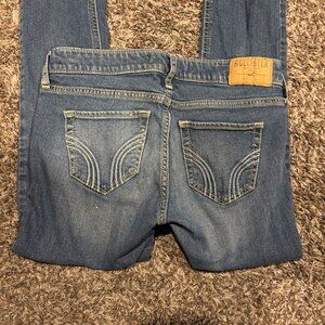Hollister Women's Classic Blue Skinny Jeans